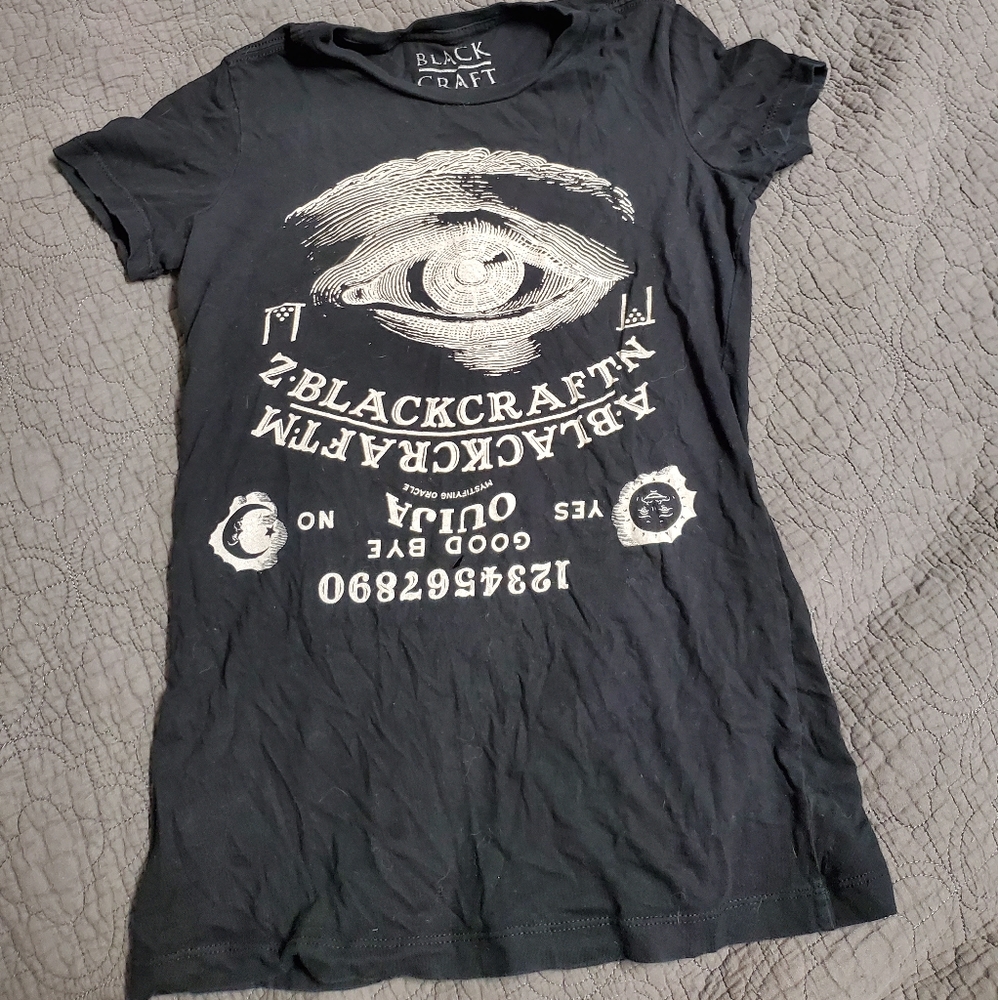 COPY - Black Craft Cult small Ouija t shirt